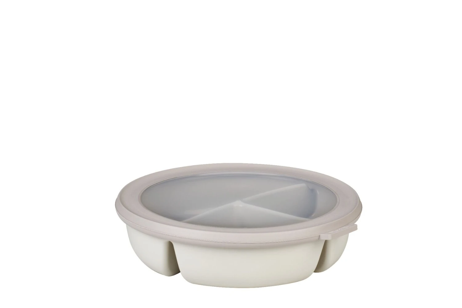 Mepal Cirqula Bento Bowl 3-vaks Kunststof Nordic White -Beroemde Keukenseries Winkel 106219032500 mepal bento bowl cirqula 250 250 500 ml nordic white
