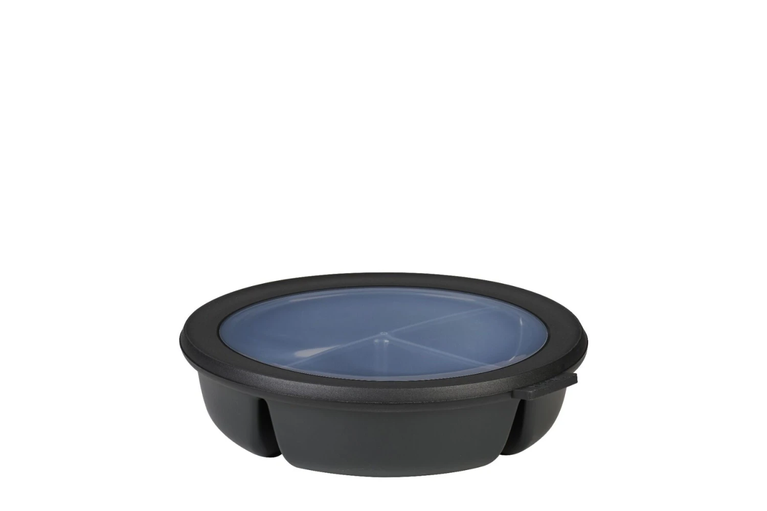 Mepal Cirqula Bento Bowl 3-vaks Kunststof Nordic Black -Beroemde Keukenseries Winkel 106219041100 mepal bento bowl cirqula 250 250 500 ml nordc black hr