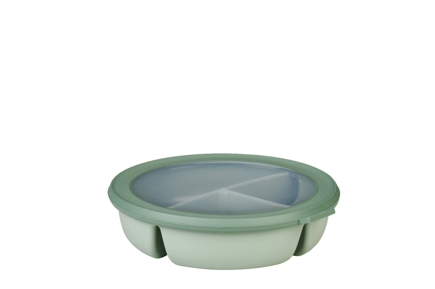 Mepal Cirqula Bento Bowl 3-vaks Kunststof Nordic Sage -Beroemde Keukenseries Winkel 106219094700 mepal bento bowl cirqula 250 250 500 ml nordic sage