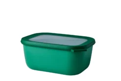 Mepal Cirqula Rechthoekige Kom Met Deksel 1,5 Liter Kunststof Vivid Green
