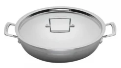 Le Creuset Magnetik Lage Braadpan Met Anti-aanbaklaag ø 30 Cm Rvs Glans