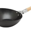 Oldenhof Wok ø 28 Cm Plaatstaal Zwart