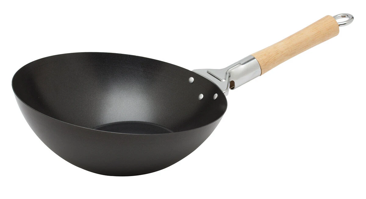 Oldenhof wok ø 28 cm plaatstaal zwart Oldenhof Wok ø 28 Cm Plaatstaal Zwart -Beroemde Keukenseries Winkel 3419 63108 1