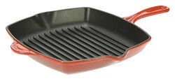 Le Creuset skillet grill vierkant 26 cm gietijzer kersrood Le Creuset Skillet Grill Vierkant 26 Cm Gietijzer Kersrood -Beroemde Keukenseries Winkel 3485 38589 1