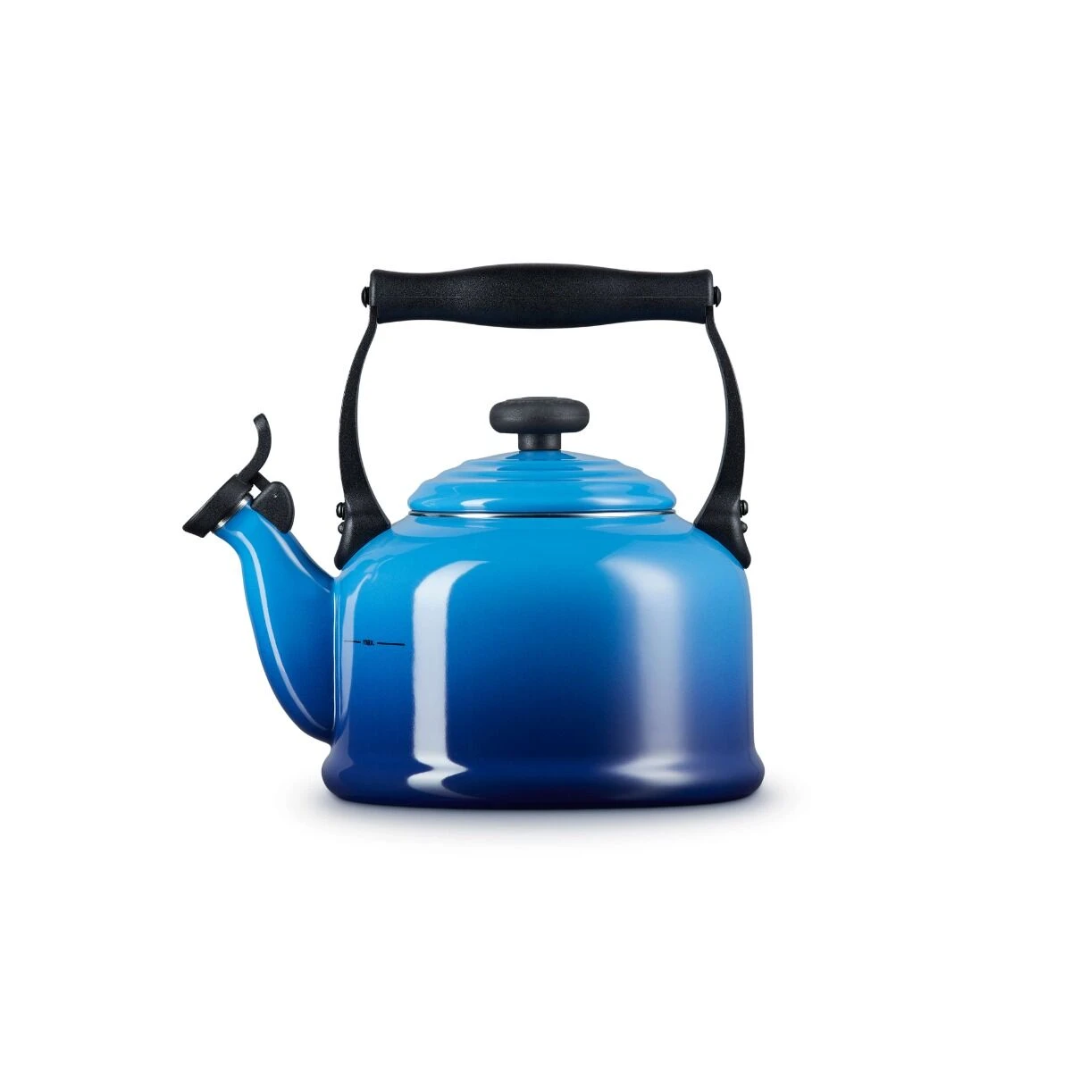 Le Creuset Tradition fluitketel 2,1 liter staal Azure Le Creuset Tradition Fluitketel 2,1 Liter Staal Azure -Beroemde Keukenseries Winkel 40102022200000 alt2