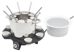 Unold Elégance Fondueset Kunststof Rvs Zwart