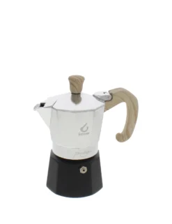 Forever Prestige Woody Mokapot 2-kops Aluminium Mat