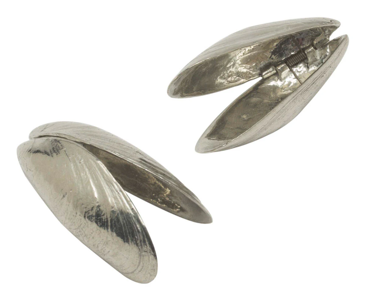 Oldenhof Zeeuws mosselbestek zilvertin 2 stuks Oldenhof Zeeuws Mosselbestek Zilvertin 2 Stuks -Beroemde Keukenseries Winkel 5568 61270 1