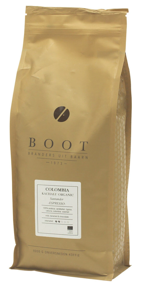 Boot Koffie Colombia Kachalu Organic Espresso koffiebonen 1 kg Boot Koffie Colombia Kachalu Organic Espresso Koffiebonen 1 Kg -Beroemde Keukenseries Winkel 6362 76652 1