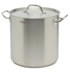 Inoxibar Industriële Soeppan 25,5 Liter ø 32 Cm Rvs Mat