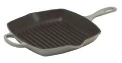 Le Creuset Skillet Grill Vierkant 26 Cm Gietijzer Mist Grey