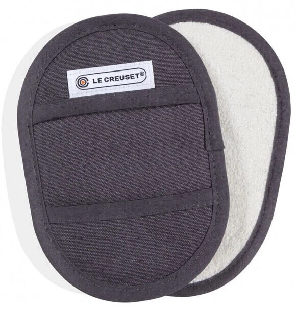 Le Creuset pannenlappen 18 x 12,5 cm katoen Flint 2 stuks Le Creuset Pannenlappen 18 X 12,5 Cm Katoen Flint 2 Stuks -Beroemde Keukenseries Winkel 95002600444000 le creuset benl.1553386214
