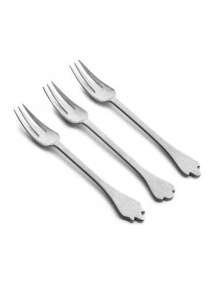 Serax Merci Mix 1-2-3 tafelvork mirror stone wash 3 stuks Serax Merci Mix 1-2-3 Tafelvork Mirror Stone Wash 3 Stuks -Beroemde Keukenseries Winkel b0718300
