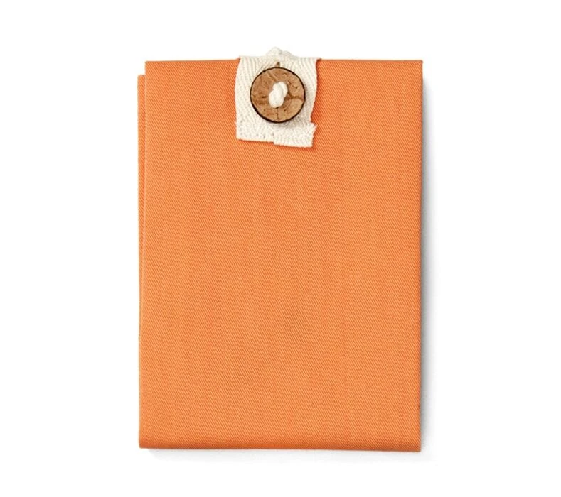 by Roll'eat Boc'n'Roll Bio herbruikbaar boterhamzakje 45 x 32 cm katoen oranje By Roll'eat Boc'n'Roll Bio Herbruikbaar Boterhamzakje 45 X 32 Cm Katoen Oranje -Beroemde Keukenseries Winkel bnr taronja