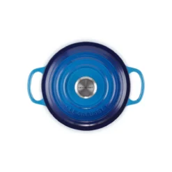 Le Creuset Signature Braadpan 3,3 Liter ø 22 Cm Gietijzer Azure -Beroemde Keukenseries Winkel braadpan4 1 2