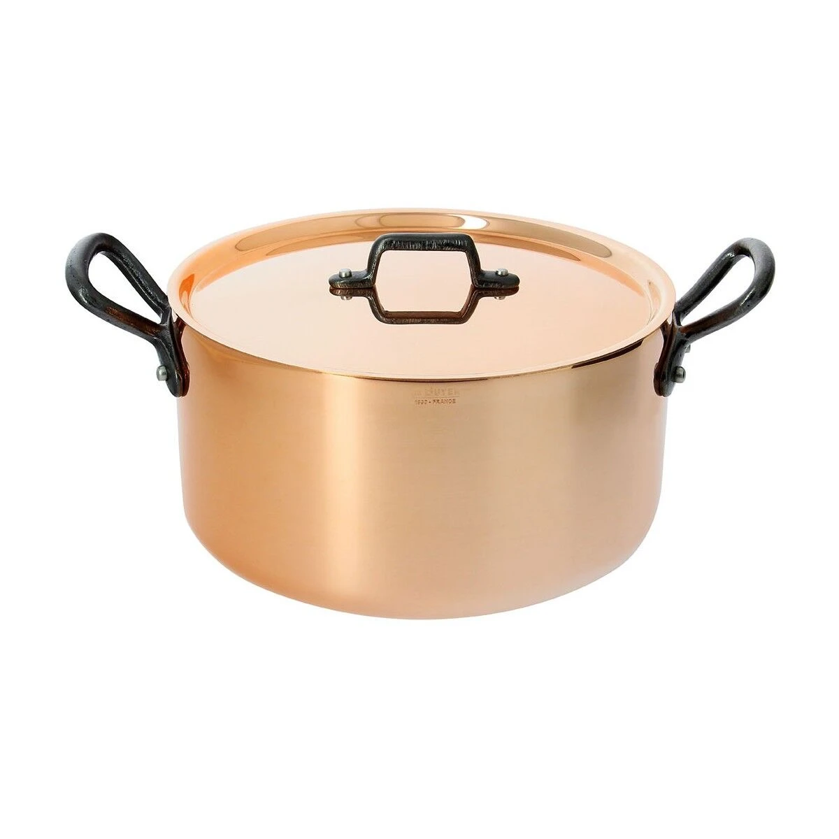 De Buyer Prima Matera Induction kookpan ø 16 cm koper met gietijzeren greep De Buyer Prima Matera Induction Kookpan ø 16 Cm Koper Met Gietijzeren Greep -Beroemde Keukenseries Winkel faitout prima matera tradition