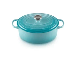 Le Creuset Signature Braadpan Ovaal 4,7 Liter ø 29 Cm Gietijzer Caribbean Blue