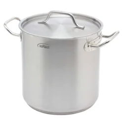 Inoxibar Industriële Soeppan 10 Liter ø 24 Cm Rvs Mat