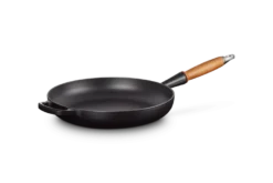 Le Creuset Koekenpan Rond Met Open Greep ø 28 Cm Gietijzer Mat Zwart