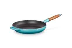 Le Creuset Koekenpan Rond Met Open Greep ø 28 Cm Gietijzer Caribbean Blue -Beroemde Keukenseries Winkel lc 20210721 hl ps fs 20258281700422 001 1