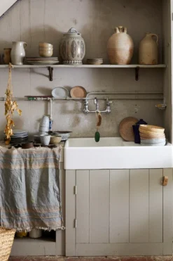 HK Living ACE7035 Gradient Diep Bord ø 21,5 Cm Crèmekleurig 2 Stuks -Beroemde Keukenseries Winkel lr pi18 01 1 1 1