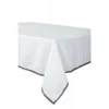 Haomy Letia Tafelkleed 170 X 250 Cm Linnen Wit