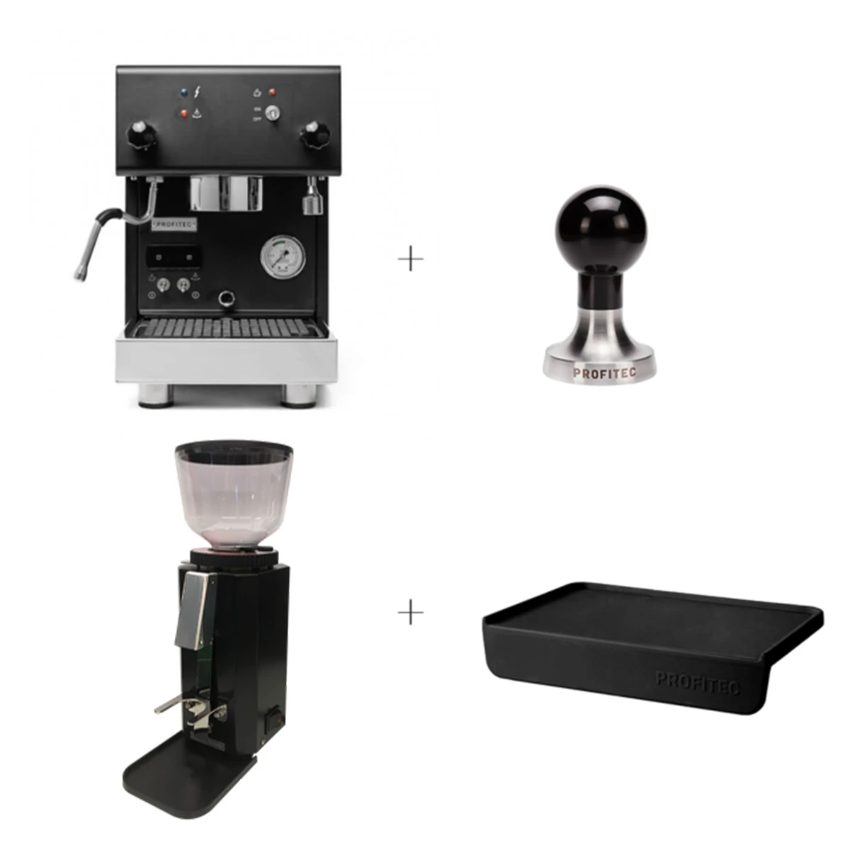 Profitec Pro 300 espressomachine mat zwart met bonenmolen, tampermat en tamper Profitec Pro 300 Espressomachine Mat Zwart Met Bonenmolen, Tampermat En Tamper -Beroemde Keukenseries Winkel profitec pro 300 espressomachine mat zwart met bonenmolen tampermat en tamper