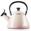 Le Creuset Kone Fluitketel 1,6 Liter Staal Shell Pink