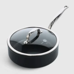 Greenpan Barcelona Pro Sauteerpan Met Keramische Laag En Glasdeksel ø 28 Cm