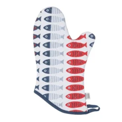 Now Designs Little Fish Ovenwant 30 X 13 Cm Blauw