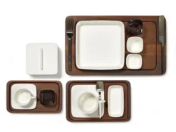 Serax HEII Marcel Wolterinck Bord Vierkant 28 X 28 Cm Porselein Wit -Beroemde Keukenseries Winkel serax 1 5