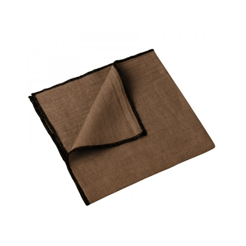 Haomy Letia tafelkleed 170 x 250 cm linnen bruin Haomy Letia Tafelkleed 170 X 250 Cm Linnen Bruin -Beroemde Keukenseries Winkel tafelkleed letia 170 250