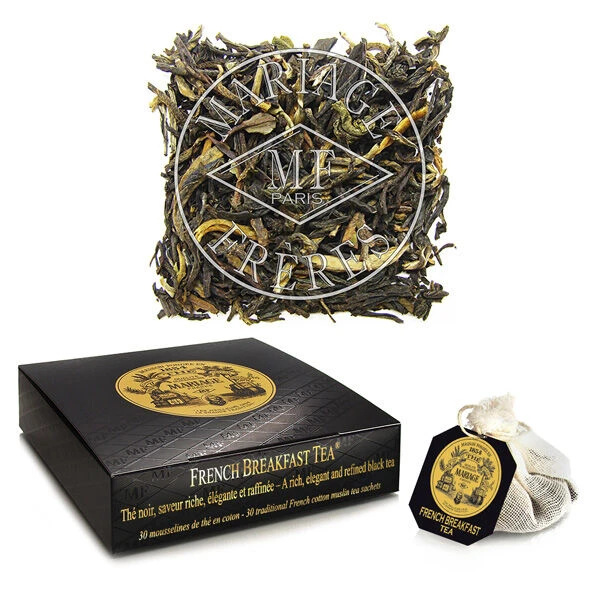 Mariage Frères French Breakfast Tea zwarte thee 30 zakjes Mariage Frères French Breakfast Tea Zwarte Thee 30 Zakjes -Beroemde Keukenseries Winkel tb7000