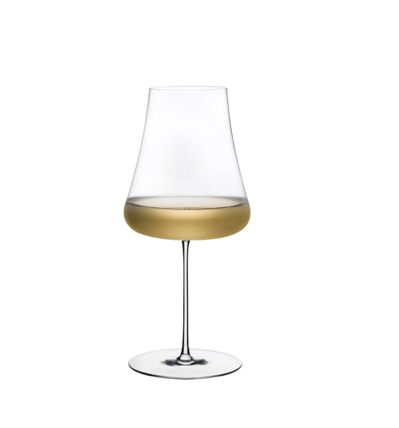 Nude Stem Zero Volcano witte wijnglas 700 ml kristalglas Nude Stem Zero Volcano Witte Wijnglas 700 Ml Kristalglas -Beroemde Keukenseries Winkel volcano wit 2