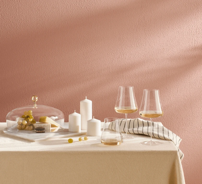 Nude Stem Zero Volcano witte wijnglas 700 ml kristalglas Nude Stem Zero Volcano Witte Wijnglas 700 Ml Kristalglas -Beroemde Keukenseries Winkel volcano wit 3