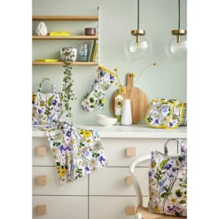 Ulster Weavers Wildflowers Schort Katoen Geel 2 Ulster Weavers Wildflowers Schort Katoen Geel -Beroemde Keukenseries Winkel wildflower 3