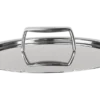 Cristel Castel'Pro Fixed Deksel ø 18 Cm Rvs